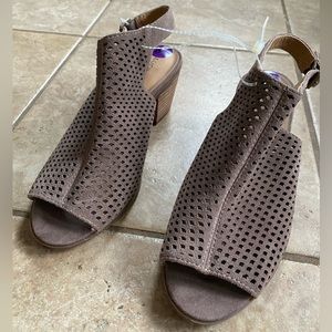 Lucky Brand Peep Toe Bootie